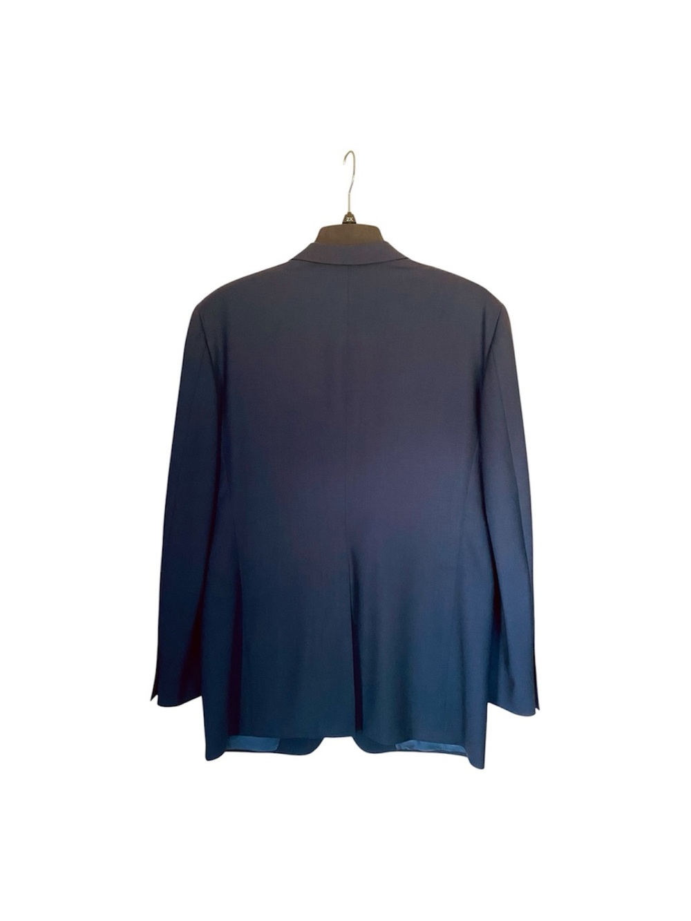 Samuelsohn Suit Jacket SB Como Men 43T Navy 2-Button 100% Wool Blazer Tall EUC - Picture 2 of 12
